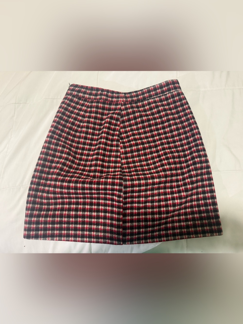Hollister Black and Red Plaid Mini Skirt - Picture 3 of 3
